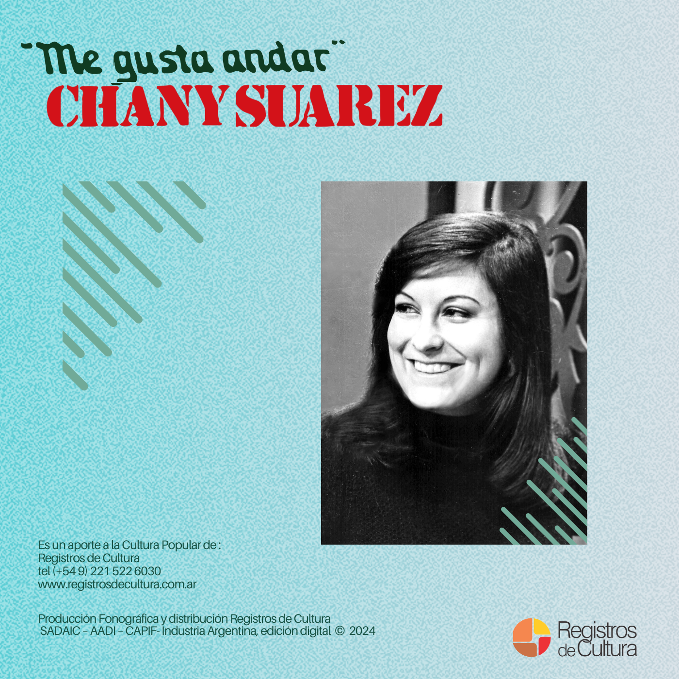 Contratapa de Chany Suarez — Me gusta andar