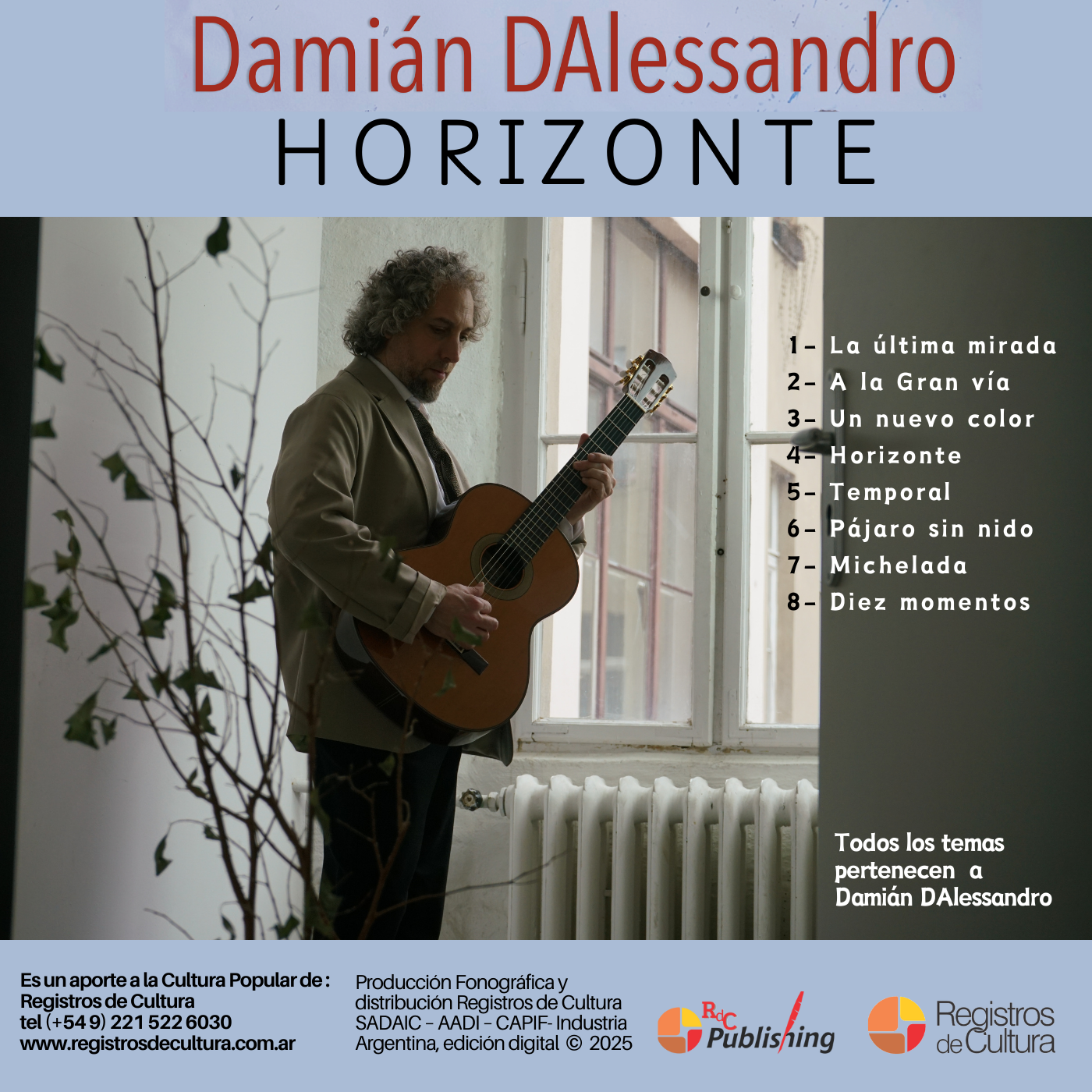 Contratapa de Damián DAlessandro  — Horizonte