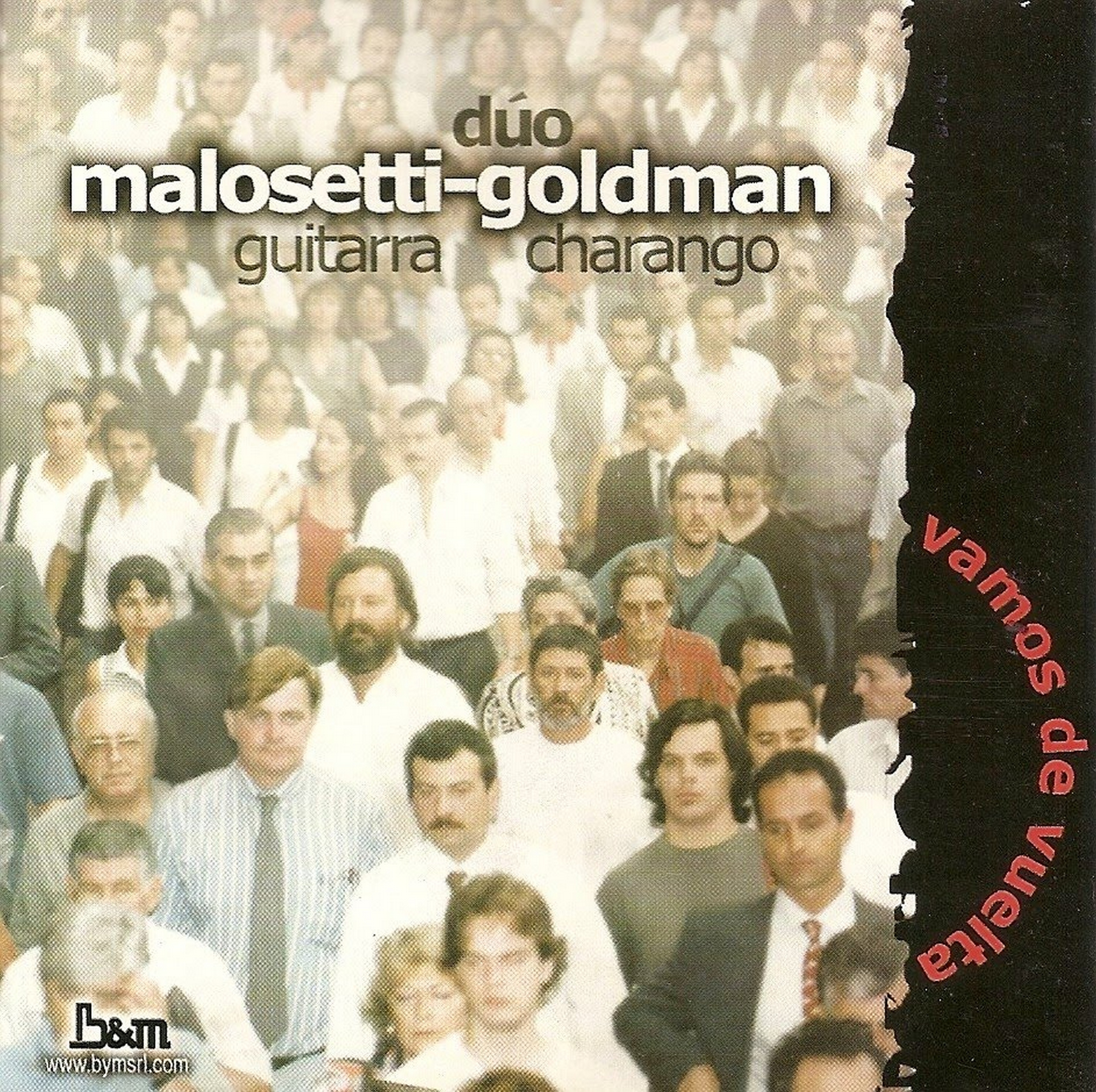 Tapa de Dúo Malosetti - Goldman — Vamos De Vuelta