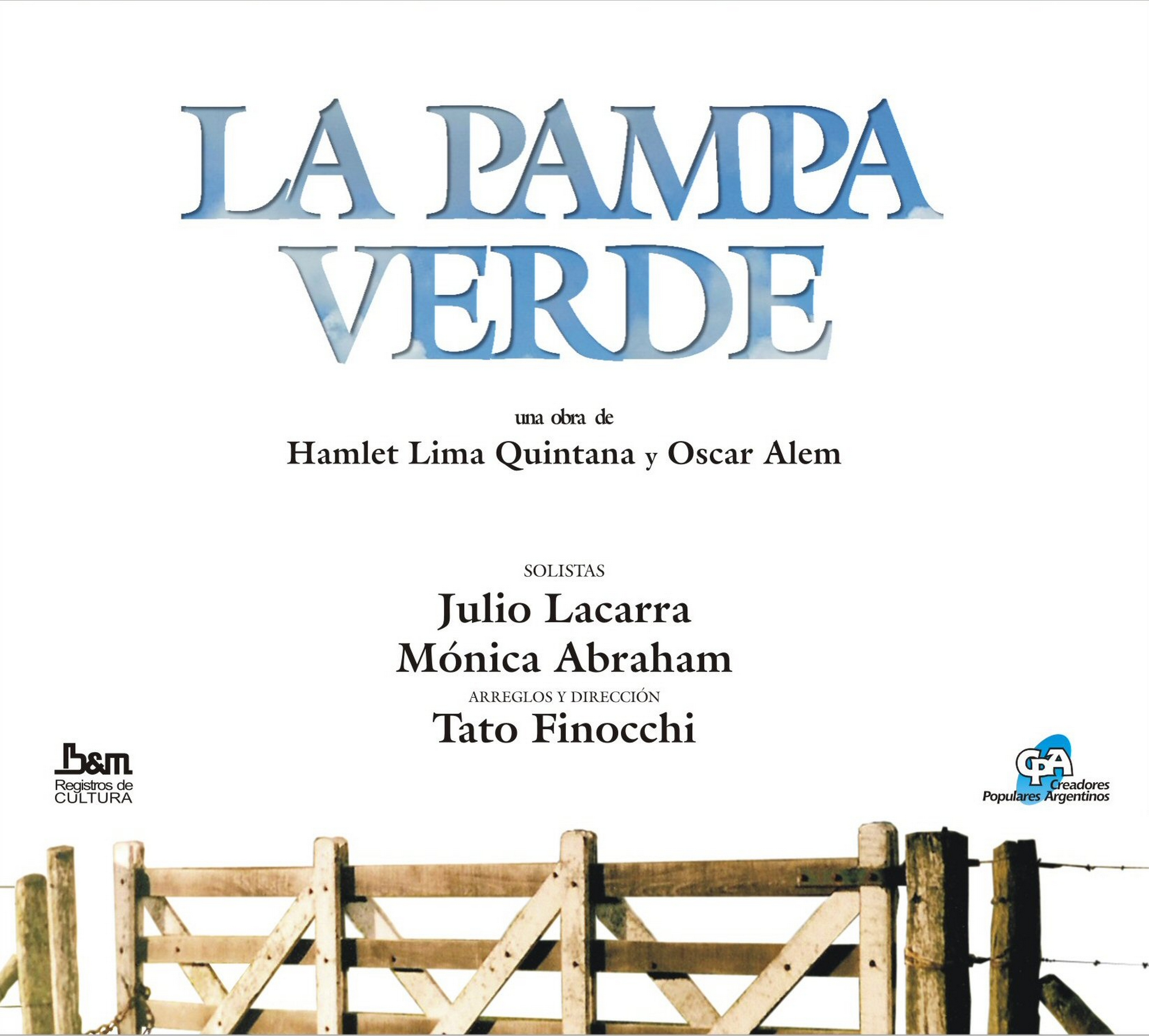 Tapa de Julio Lacarra | Mónica Abraham | Tato  Finocchi — La Pampa Verde