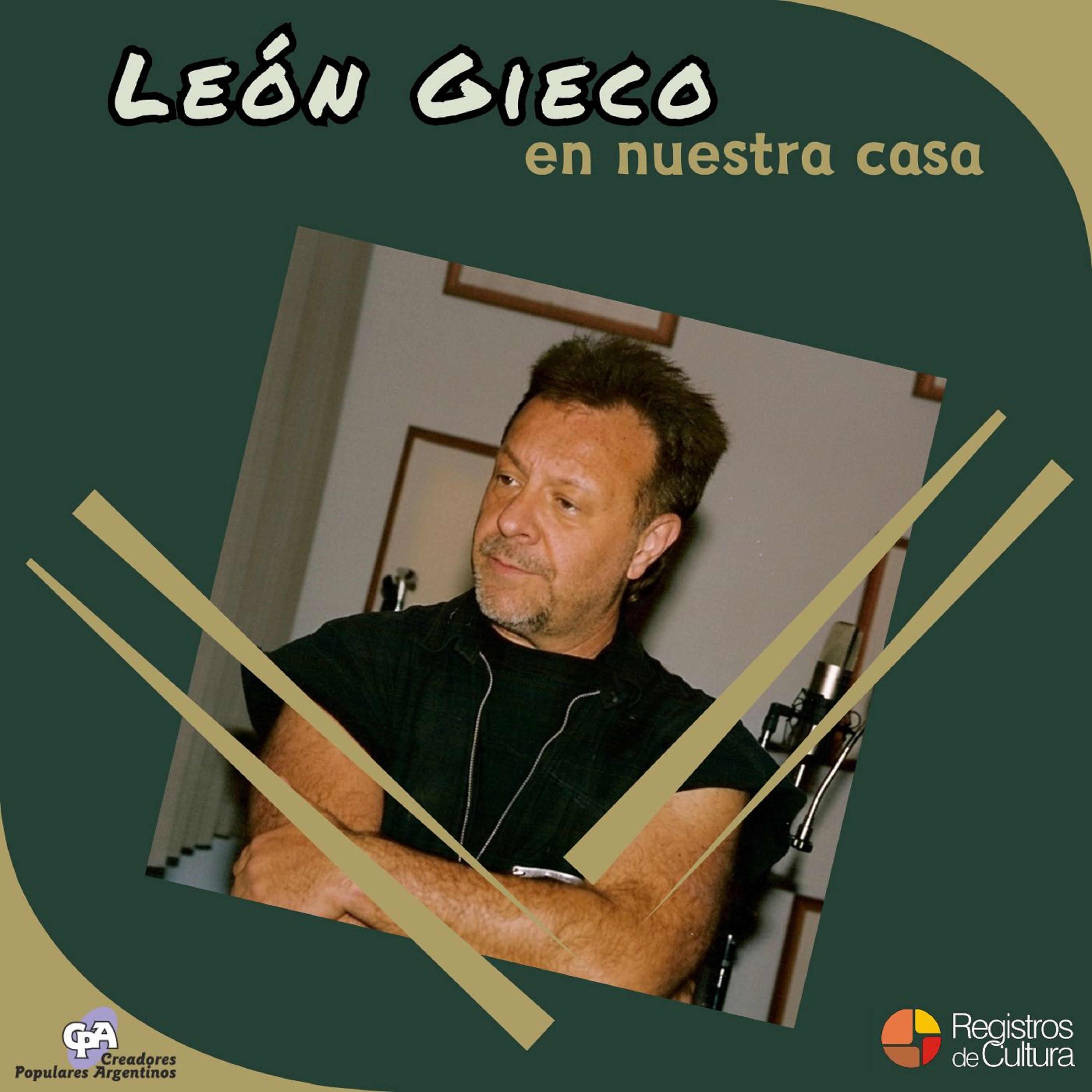 Tapa de León Gieco con Mitimaes — León Gieco En nuestra casa