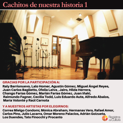 Tapa de Varios Artistas — Cachitos de nuestra historia 1