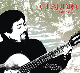 Tapa de Claudio Sosa — Cuando Florezca el Canelo