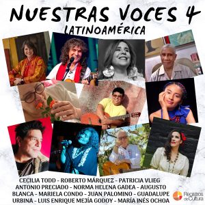 Tapa de Varios Artistas — Nuestras Voces 4