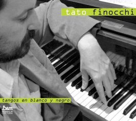 Tapa de Tato Finochi — Tangos en blanco y negro